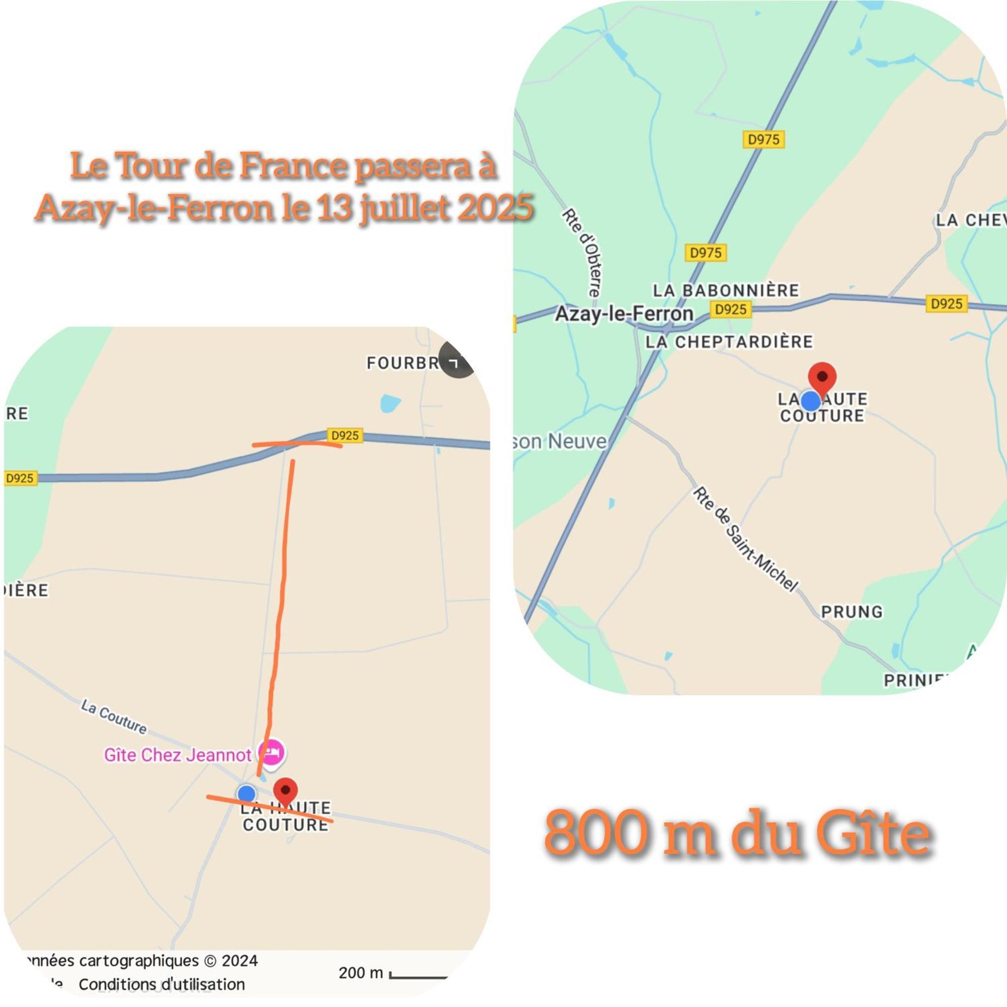 Gite Chez Jeannot Azay-le-Ferron Экстерьер фото